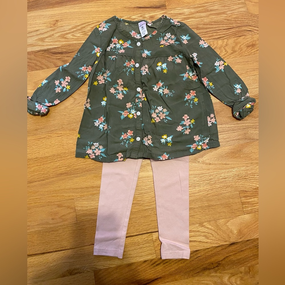 Floral Carter’s Outfit